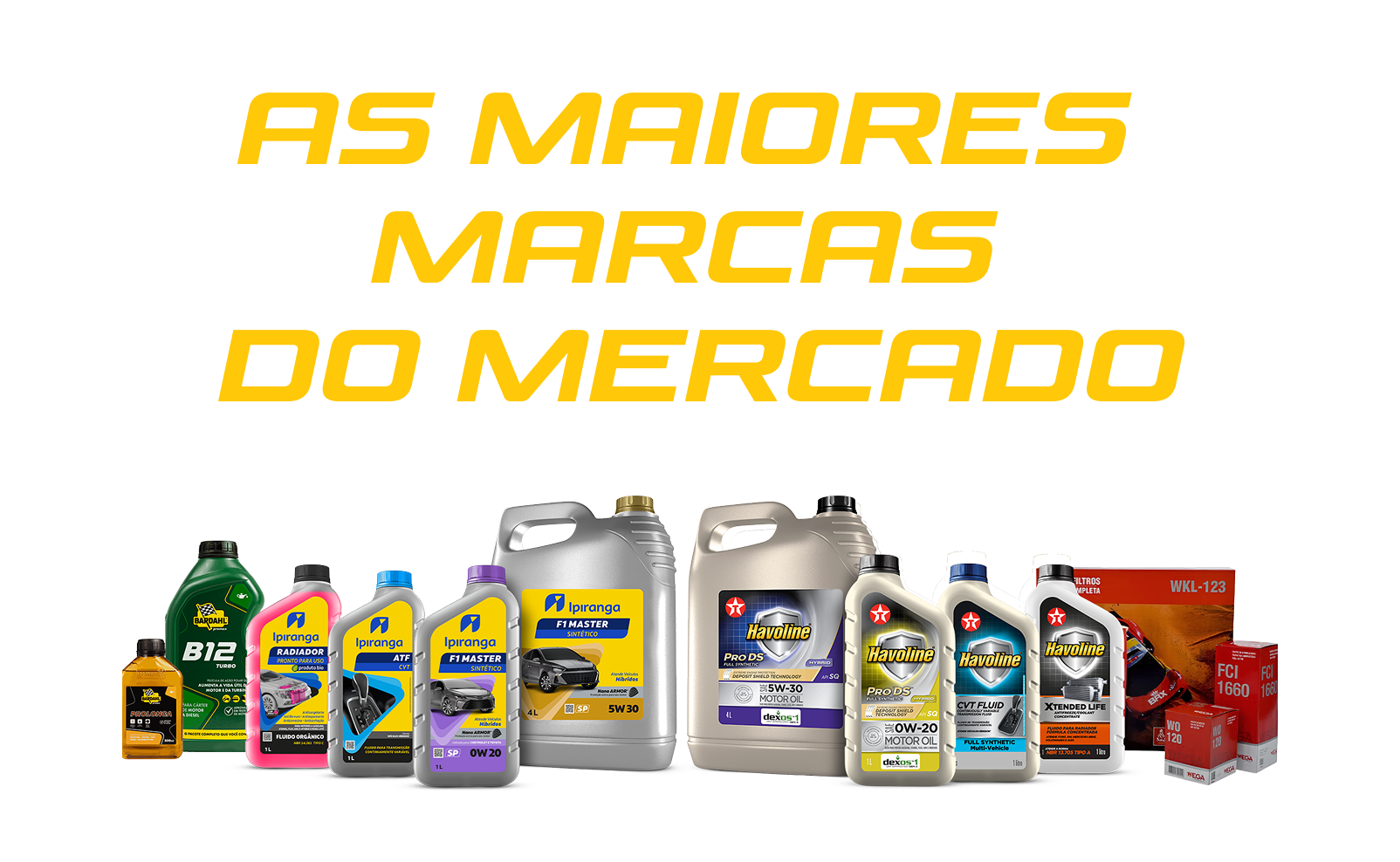 As melhores marcas do mercado – Ipiranga e Texaco